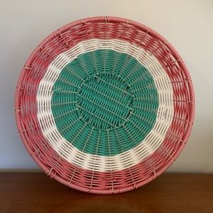 Plastic Wicker Basket